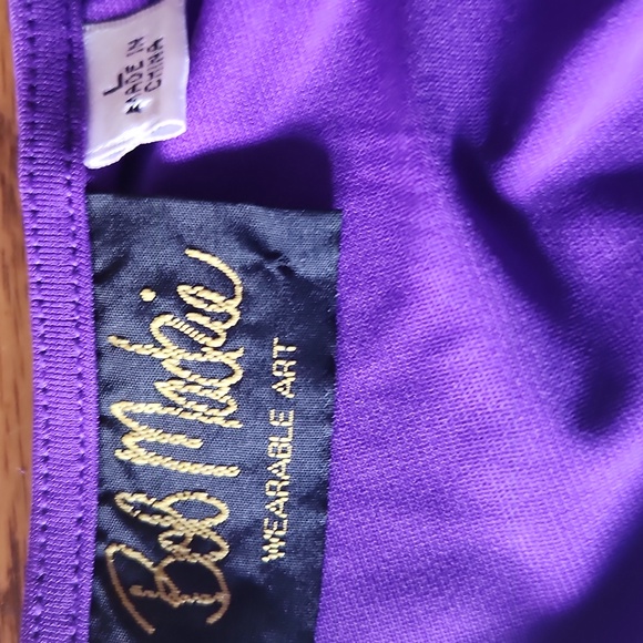 Bob Mackie, Excellent condition, Women's Top, Purple, Size Large 💜 - Picture 6 of 10